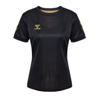 hummel Trainingstrikot EM24 Collection Damen - schwarz/gold/rot