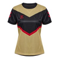 hummel Trainingstrikot EM24 Collection Damen - schwarz/gold/rot