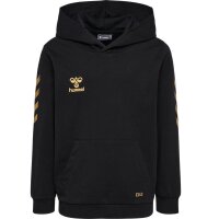 hummel Hoodie EM24 Collection Kinder - schwarz/gold