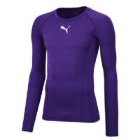 Puma Liga Baselayer Langarm Shirt Herren - lila