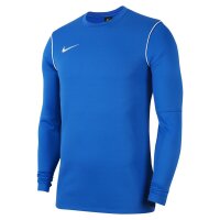 Nike Park 20 Crew Langarm Shirt Herren - blau/weiß