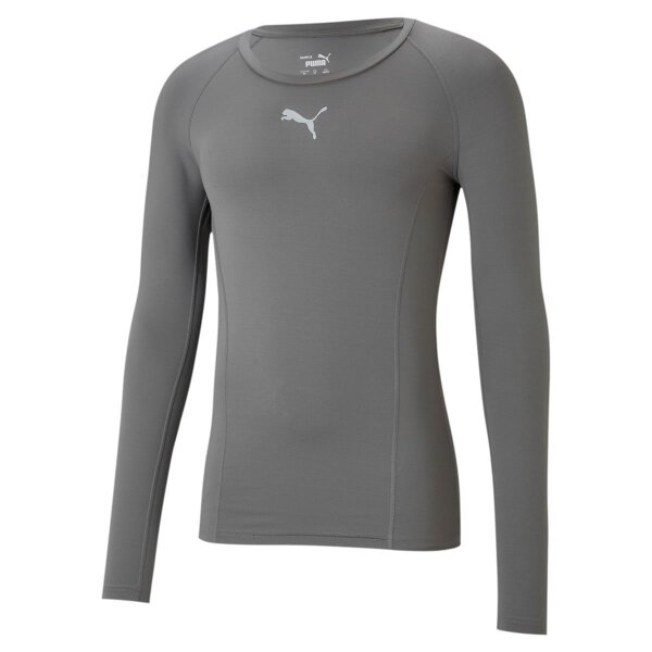 Puma Liga Baselayer Langarm Shirt Herren - grau