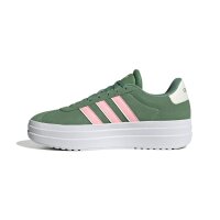 adidas VL Court Sneaker Damen - grün/pink/weiß