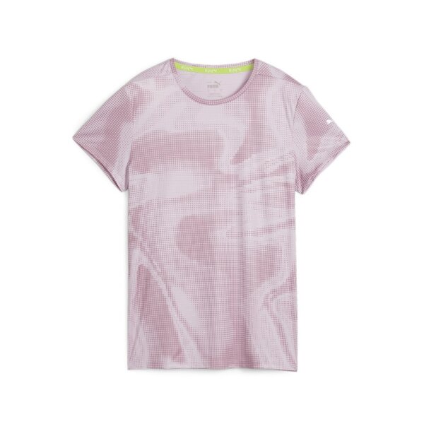 Puma Run Favorite AOP T-Shirt Damen - rosa