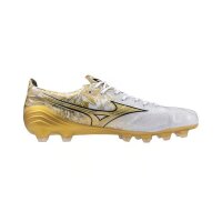 Mizuno Alpha Elite FG Prism Herren - gold/weiß/schwarz