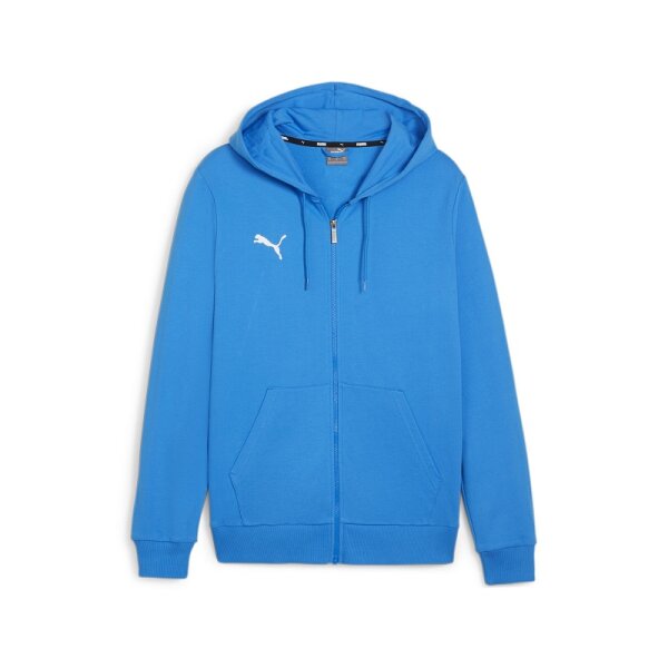 Puma teamGOAL Casuals Full - Zip Hoodie Herren - blau