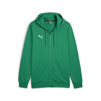 Puma teamGOAL Casuals Full-Zip Hoodie Herren - grün