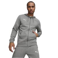 Puma teamGOAL Casuals Full - Zip Hoodie Herren - grau