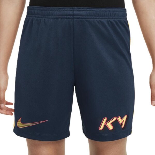 Nike Kylian Mbappé Academy 23 Shorts Kinder - navy/gelb/orange