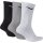 Nike Everyday Cushion Crew Trainingssocken 3er Pack - schwarz/grau/weiß