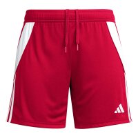 adidas Tiro 24 Shorts Damen - rot/weiß