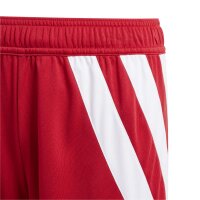 adidas Fortore 23 Shorts Kinder - rot/wei&szlig;