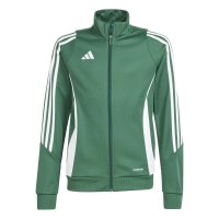 adidas Tiro 24 Trainingsjacke Kinder - gr&uuml;n/wei&szlig;