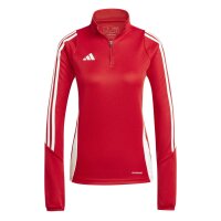 adidas Tiro 24 Trainingstop Damen - rot/wei&szlig;