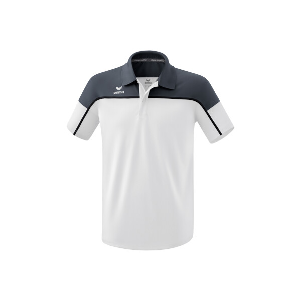 Erima Change by erima Poloshirt Herren - weiß/slate grey/schwarz