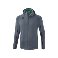 Erima Liga Star Trainingsjacke mit Kapuze Herren - grau