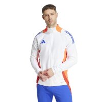 adidas Tiro 24 Competition Trainingsjacke Herren - wei&szlig;/orange/blau