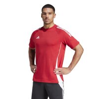 adidas Tiro 24 T-Shirt Herren - rot/weiß