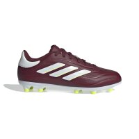 adidas Pure 2 League FG Kinder - dunkelrot/wei&szlig;/gelb