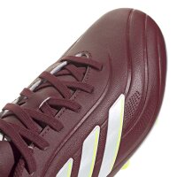 adidas Pure 2 League FG Kinder - dunkelrot/wei&szlig;/gelb