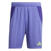 adidas Tiro 24 Shorts Herren - lila/neongelb