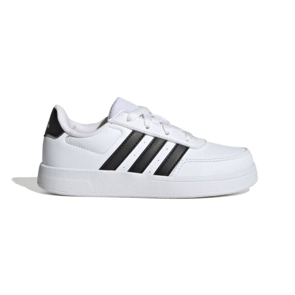 adidas Breaknet Lifestyle Court Lace Sneaker Kinder - weiß/schwarz