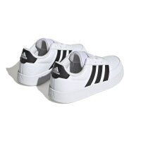 adidas Breaknet Lifestyle Court Lace Sneaker Kinder - wei&szlig;/schwarz