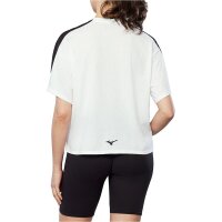 Mizuno Athletic Graphic T-Shirt Damen - wei&szlig;/schwarz