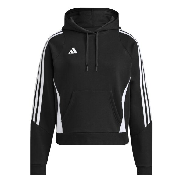 adidas Tiro 24 Sweat Hoodie Damen - schwarz/weiß