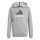 adidas Essentials Big Logo Hoodie Kinder - grau/weiß