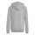 adidas Essentials Big Logo Hoodie Kinder - grau/weiß