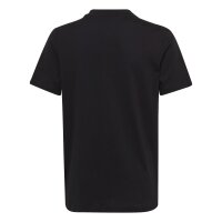 adidas Essentials Big Logo Cotton T-Shirt Kinder - schwarz/wei&szlig;