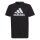 adidas Essentials Big Logo Cotton T-Shirt Kinder - schwarz/weiß