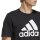 adidas Essentials Single Jersey Big Logo T-Shirt Herren - schwarz/weiß