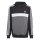 adidas Tiberio 3-Streifen Hoodie Kinder - schwarz/weiß/grau