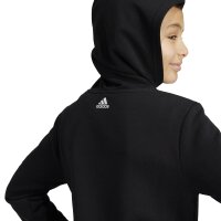 adidas Essentials Hoodie Kinder - schwarz/wei&szlig;/rot