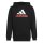 adidas Essentials Hoodie Kinder - schwarz/weiß/rot