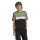 adidas Tiberio 3-Streifen Colorblock T-Shirt Kinder - olive/schwarz/weiß