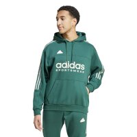 adidas House of Tiro Hoodie Herren - grün/weiß