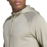 adidas Game and Go Full-Zip Hoodie Herren - gr&uuml;n