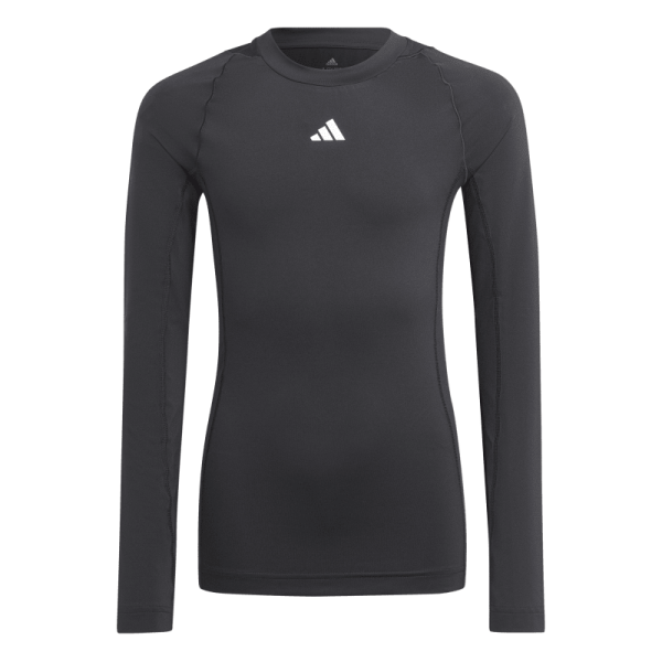 adidas Techfit Funktionsshirt Langarm Kinder- schwarz