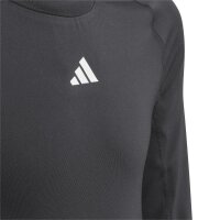 adidas Techfit Funktionsshirt Langarm Kinder- schwarz