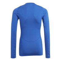 adidas Techfit Funktionsshirt Langarm Kinder - blau