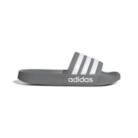 adidas Adilette Shower Badelatschen - grau/weiß