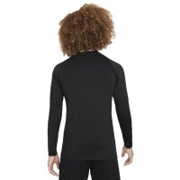 Nike Pro Langarm Funktionsshirt Kinder - schwarz