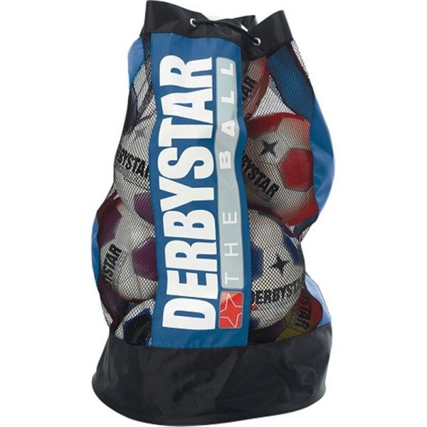 Derbystar Ballsack für 10 Bälle - blau