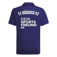 FC Büderich x adidas Entrada 22 Poloshirt Kinder - blau