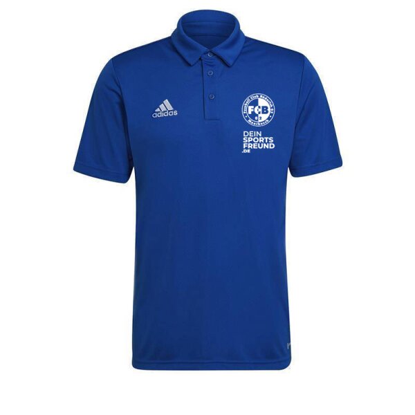 FC Büderich x adidas Entrada 22 Poloshirt Herren - blau