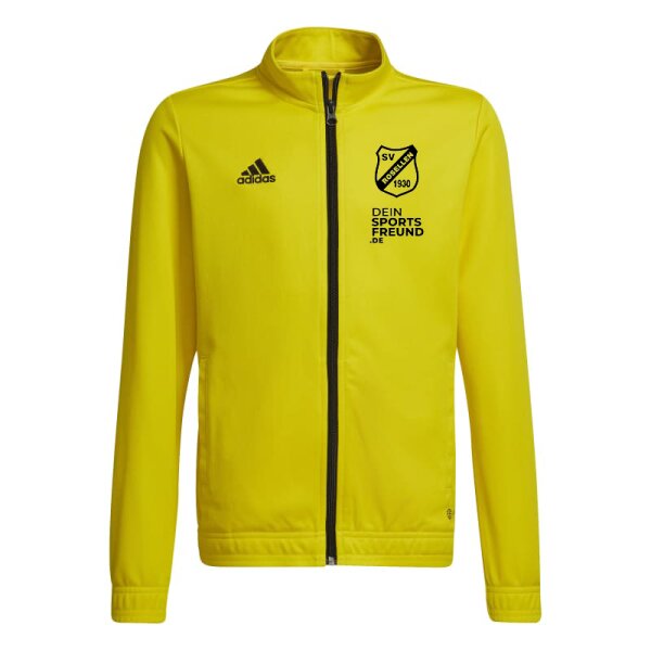 SV Rosellen x adidas Entrada 22 Trainingsjacke Kinder - gelb