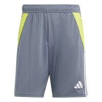 adidas Tiro 24 Shorts Herren - grau/gelb/wei&szlig;